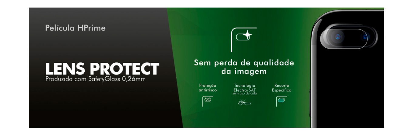 Película Premium HPrime para IPhone XR - Lens Protect